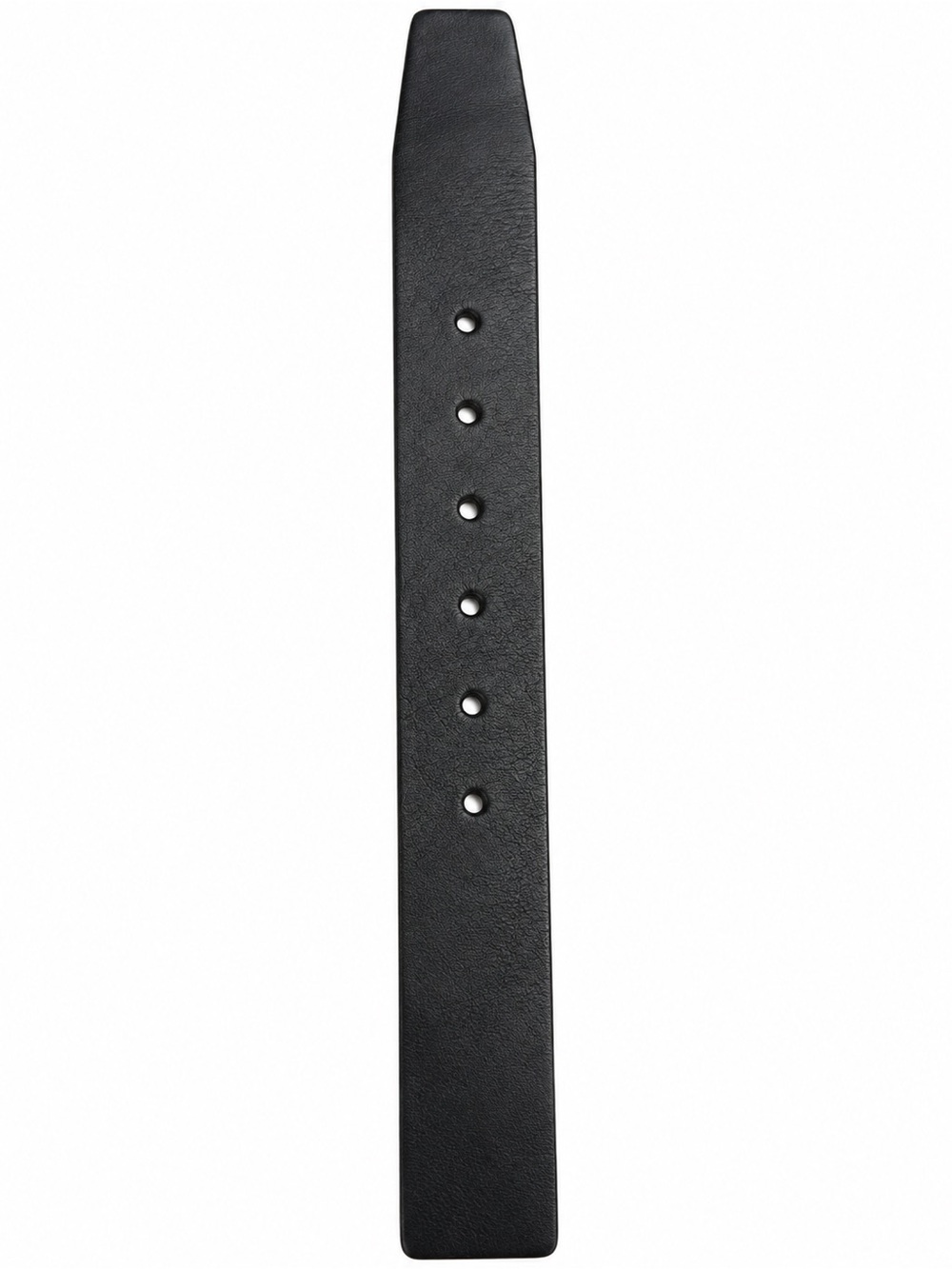 Black Leather Belt Contrast Stitch Silver Buckle Minimalist Moto Classic 42”